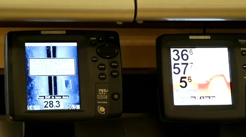 Fish Finders Stock Footage 642168