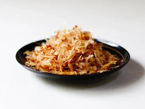 Fish flakes (low angle closeup) Stock Photos