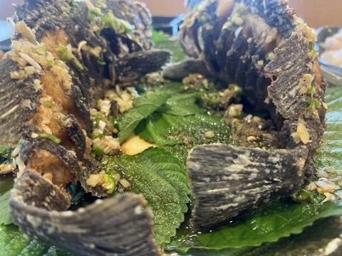 Fish fried Stock Photos