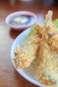 Fish fry Foto stock