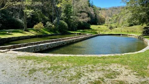 Fish hatchery Stock-Fotos