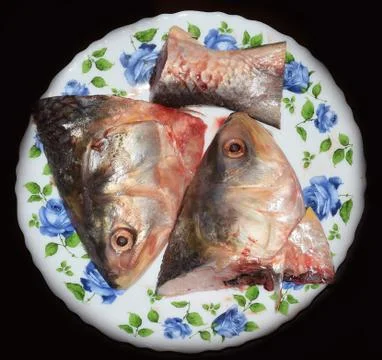 Fish head and tail Stock Photos