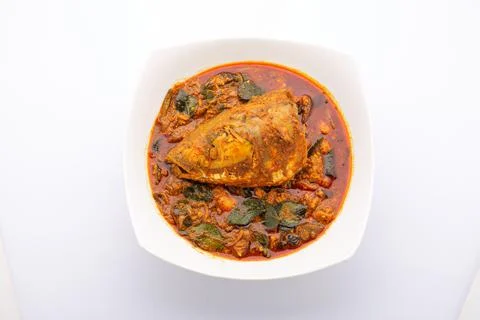 Fish head curry Stock Photos
