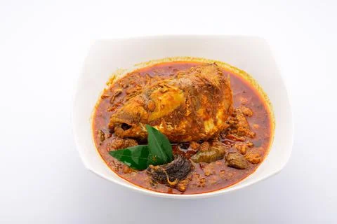 Fish head curry Stock Photos