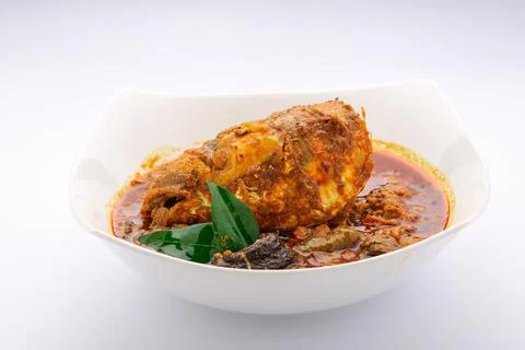 Fish head curry Foto stock