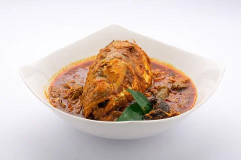 Fish head curry Stock Photos
