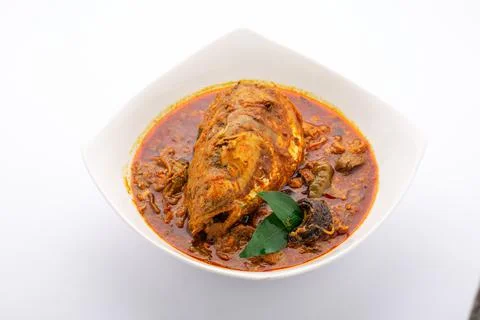 Fish head curry Foto stock