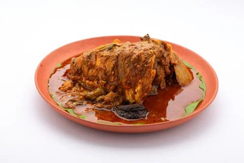 Fish head curry Stock Photos