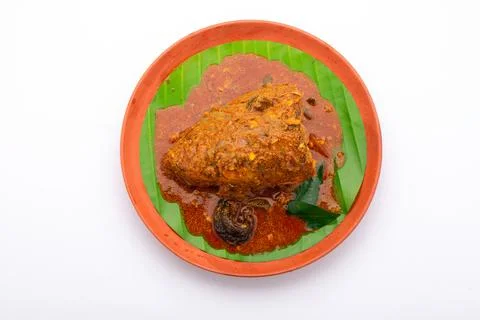 Fish head curry Stock Photos