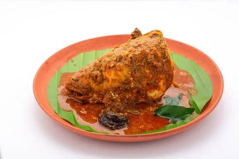 Fish head curry Stock Photos