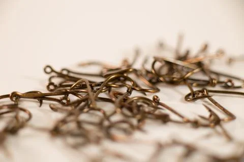 Fish hooks Stock Photos