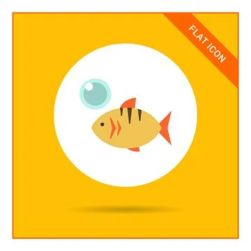 Fish icon Stock-Illustration