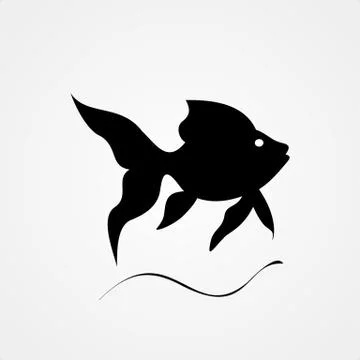 Fish icon Stock Illustration