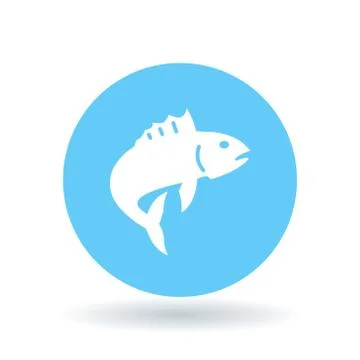 Fish icon Stock Illustration