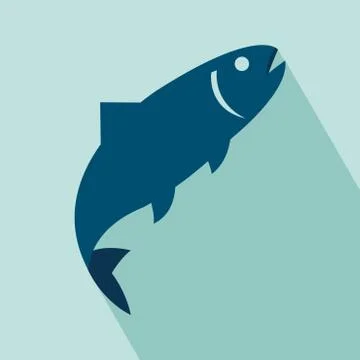 Fish Icon Stock Illustration