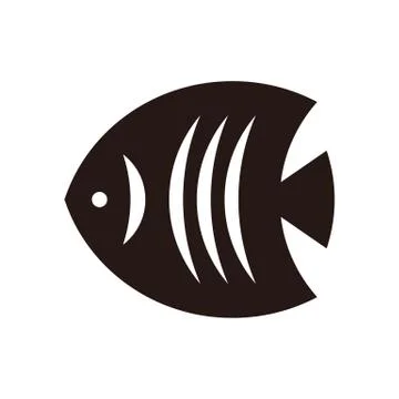 Fish icon Stock Illustration