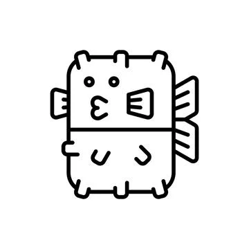 Fish icon Stock Illustration