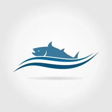 Fish an icon Stock Photos