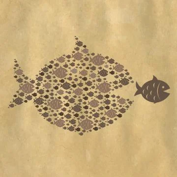Fish icons Stock-Illustration