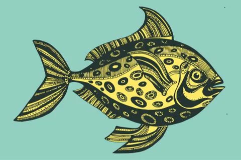 Fish Illustrazione stock