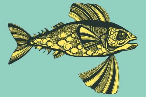 Fish Illustrazione stock