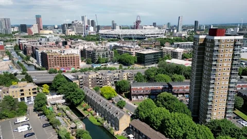 Fish Island, Hackney Wick Vídeo Stock 202251574