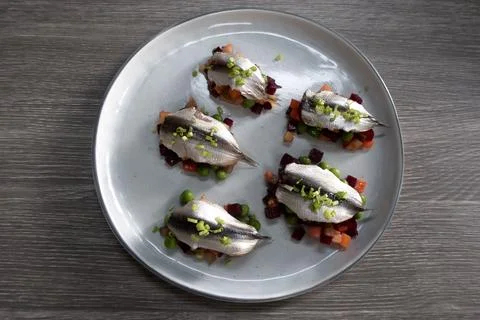 Fish in the kitchen before cooking Stock Photos