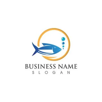 Fish logo and symbol vector symbols Stock Illustration