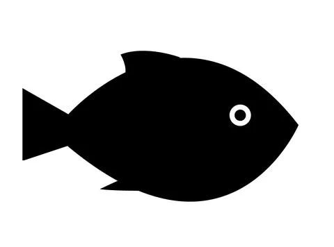 Fish logo design vector background Stock Illustration