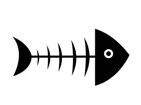 Fish logo design vector background Stock Illustration