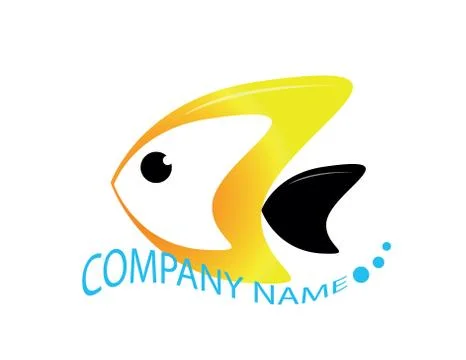 Fish logo Stock Illustration