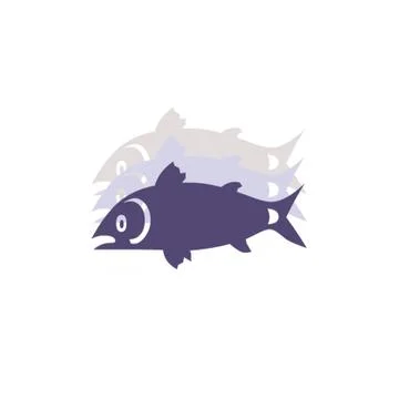 Fish logo Stock Illustration