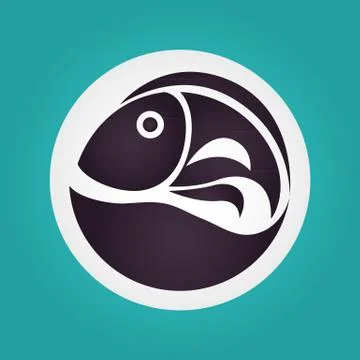 Fish Logo Stock Illustration