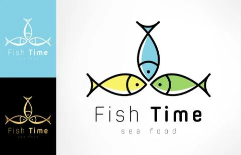 Fish logo Stock Illustration