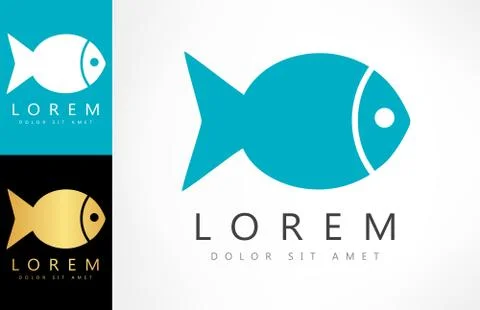 Fish logo Stock-Illustration