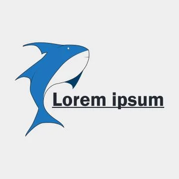 Fish logo. Stock Illustration