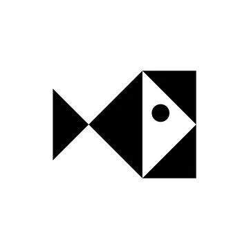 Fish logo Stock Illustration