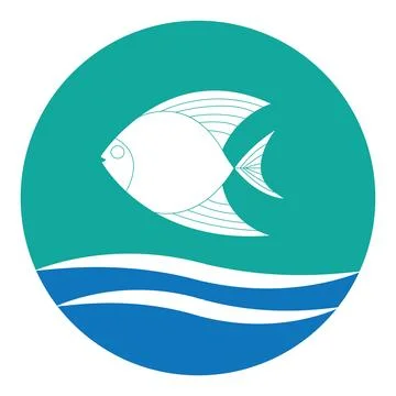 Fish logo Stock Illustration