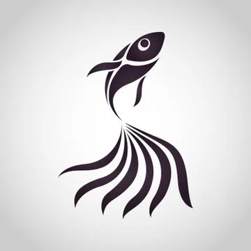 Fish Logo vector Stock Illustration