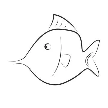 Fish logo vector illustration design Stock Illustration