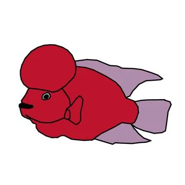 Fish lohan vektor Stock Illustration