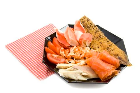Fish menu Stock Photos