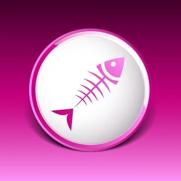 Fish menu vector design template logo icon Stock Illustration