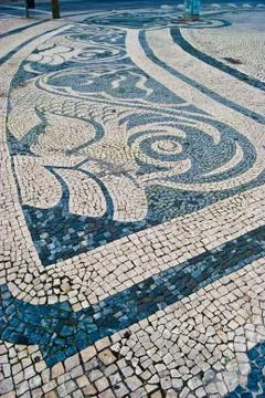 Fish mosaic Stock Photos
