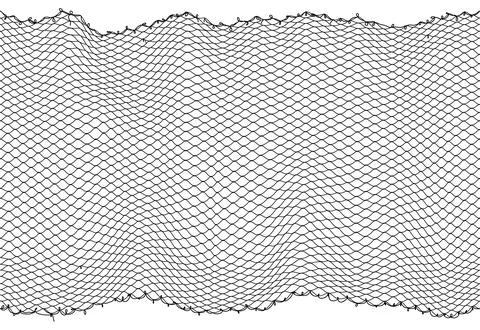 Fish net background, fishnet pattern, fishing rope Stock Illustration
