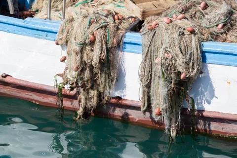 Fish net Stock Photos