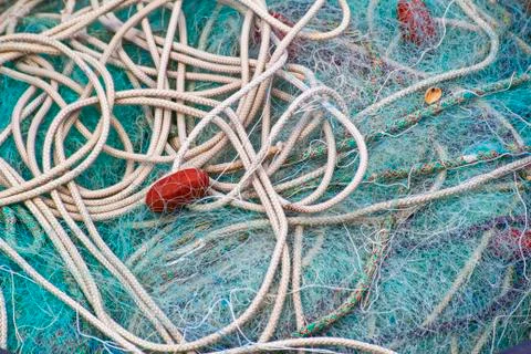 Fish net for work Foto stock
