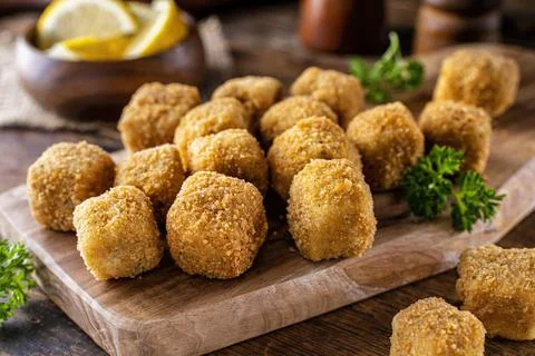 Fish Nuggets Stock Photos