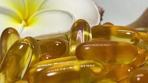 Fish oil-1 Stock Footage 313925984