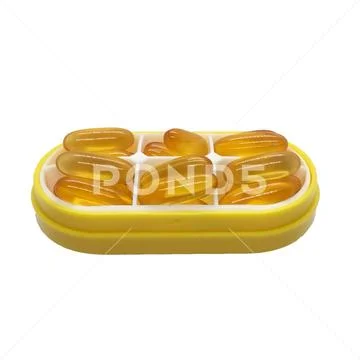 Fish oil 6 Plantilla PSD